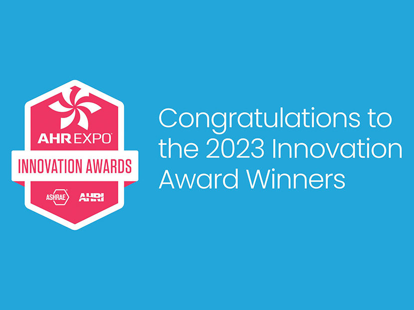 AHR博览会宣布2023年创新奖获奖名单