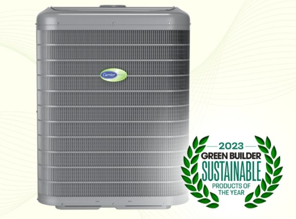 绿色建筑媒体提名Carrier Infinity 24热泵与Greenspeed智能2023年度可持续产品。jpg
