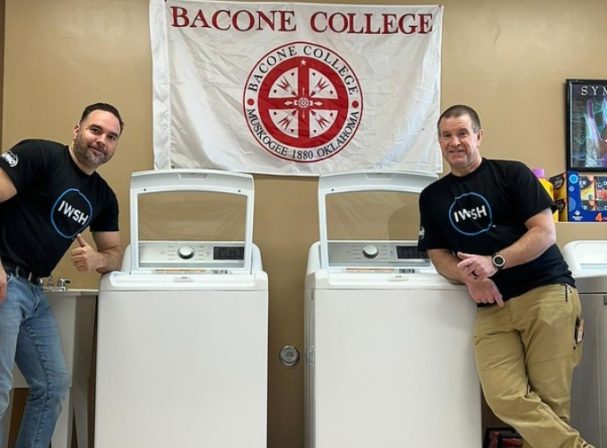 IWSH改善Bacone学院美国印第安学生的卫生设施。jpg