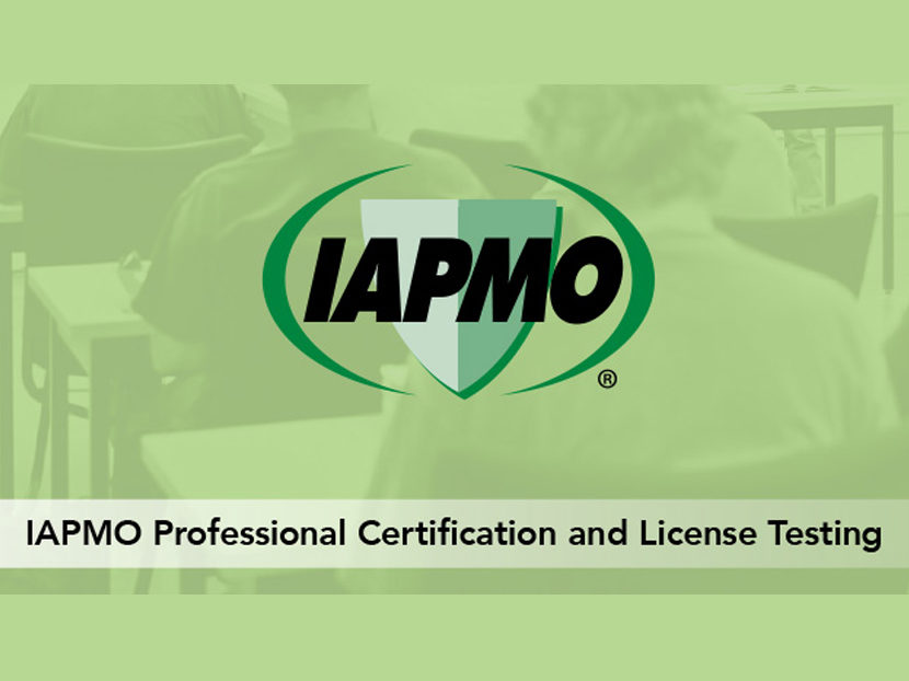 IAPMO为过期证书提供特赦计划