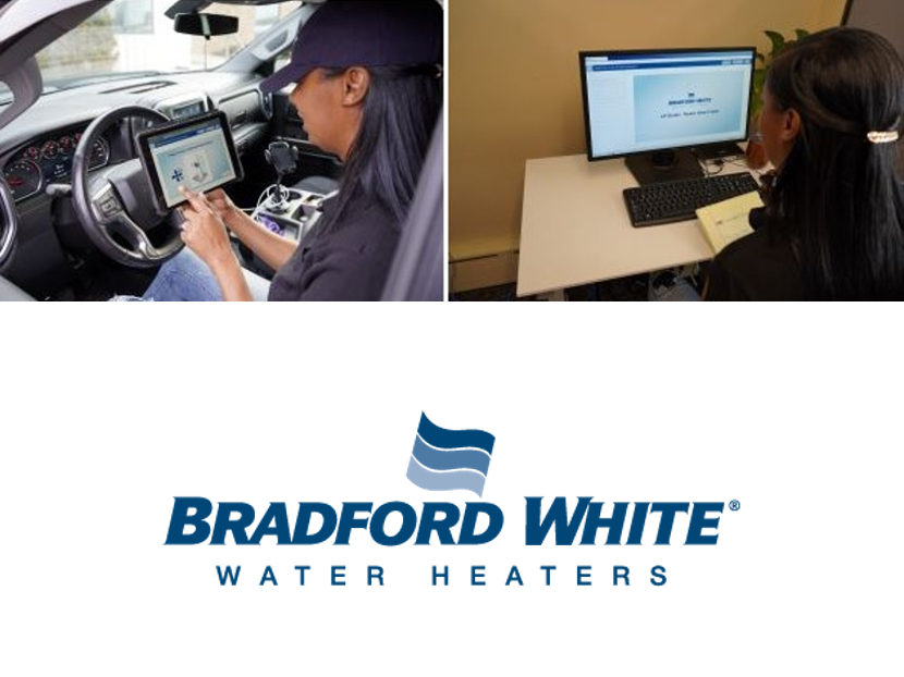 布拉德福德白色热水器扩大在线培训选择