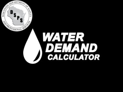 威斯康星州批准水需求计算器作为供水管道尺寸的替代标准