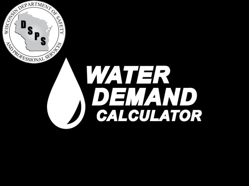威斯康星州批准用水需求计算器作为供水管道尺寸的替代标准