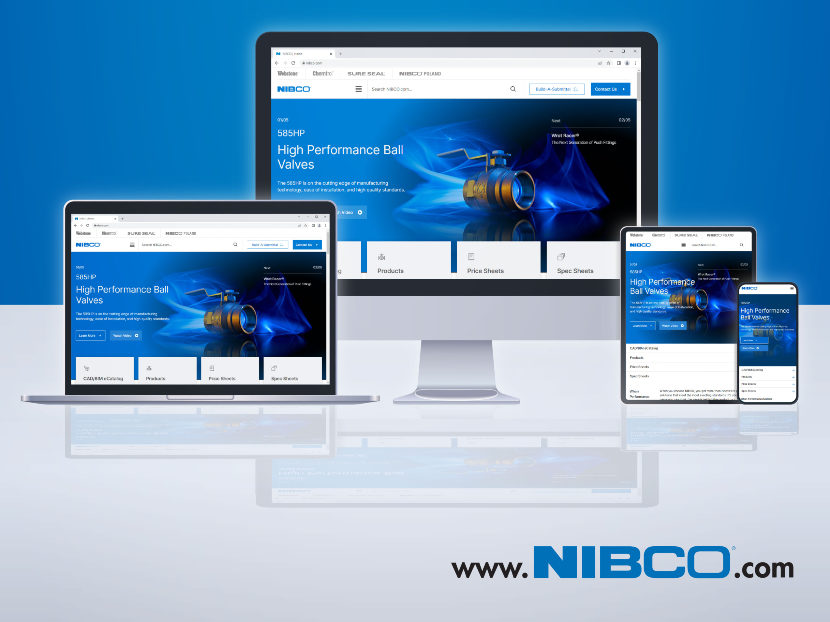 重新设计的尼伯科网站提供改进的功能，扩展的功能