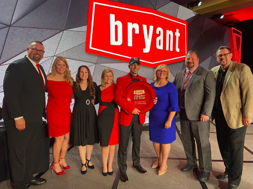 上升暖气和空调Named 2022 Bryant Dealer of the Year