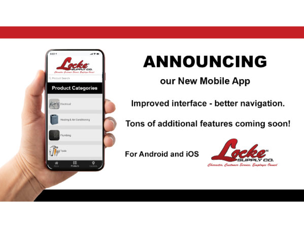 洛克供应公司宣布新的移动应用程序