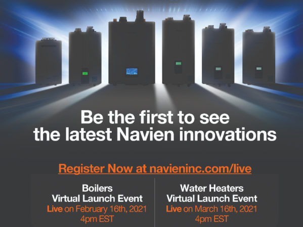 Navien宣布锅炉和热水器虚拟发布活动