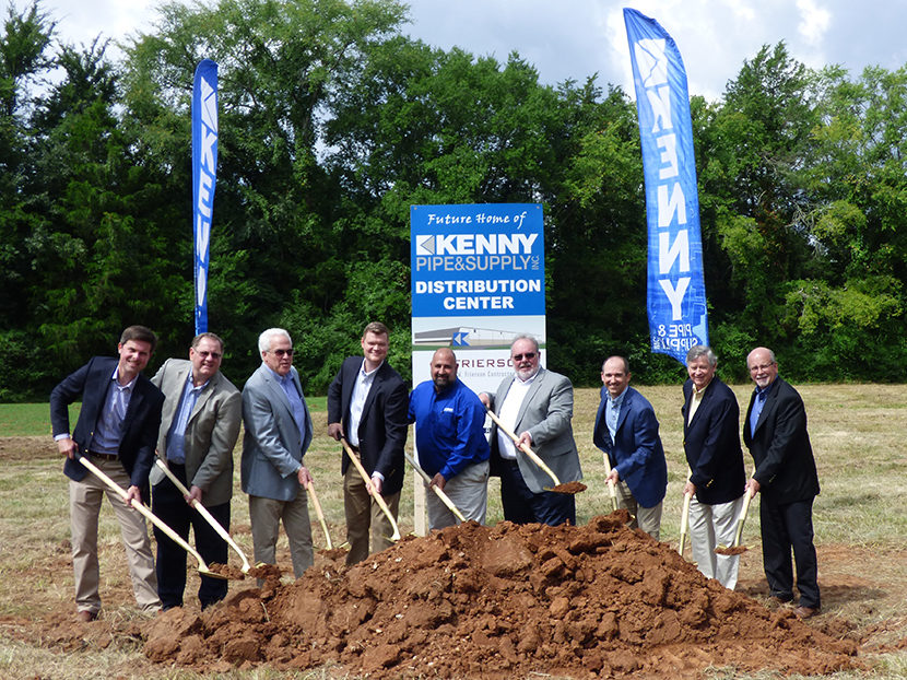 Kenny-Pipe -&-Supply, -Inc.-Breaks-Ground-For-New-Distribution-Center
