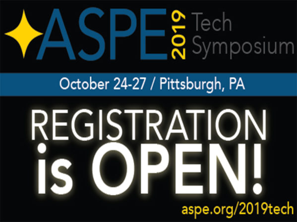 2019年ASPE技术研讨会宣布热门话题的新演讲者