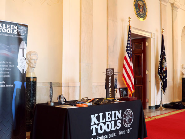 Klein-Tools -US-Products-Featured-at-White-House的——“Made-n-America”展示