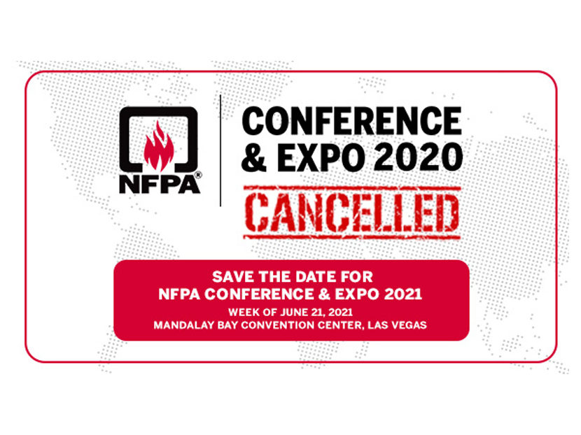 NFPA取消2020年会议和博览会