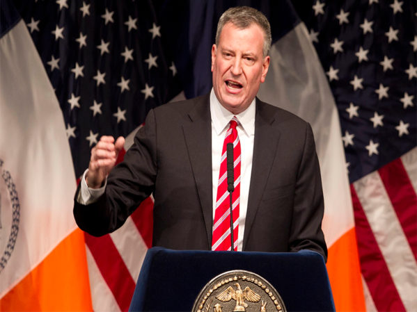 纽约市市长宣布减少碳排放的命令