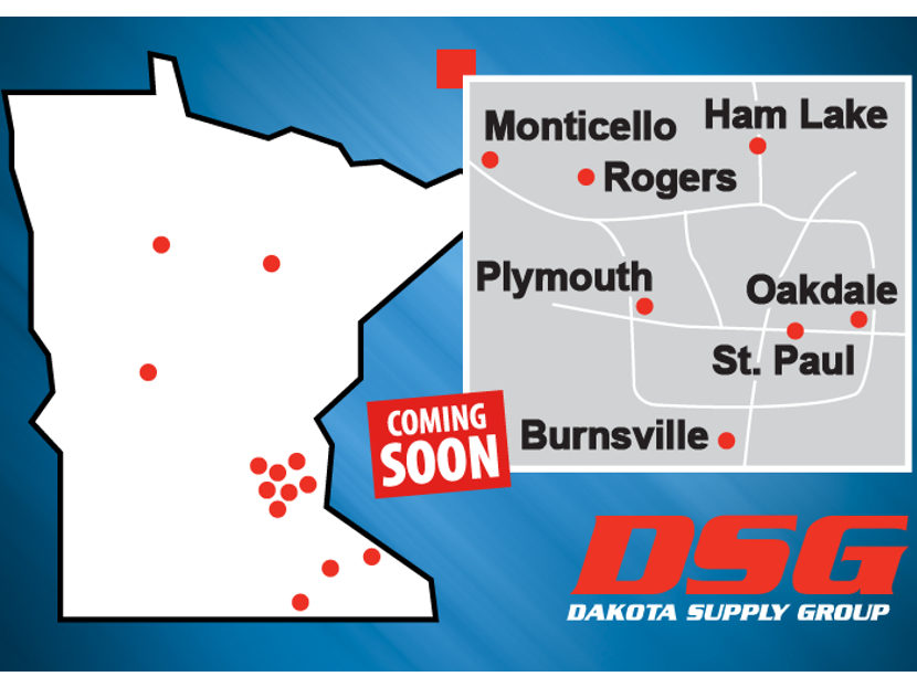 DSG的回报ns to Burnsville, Minnesota with New Facility