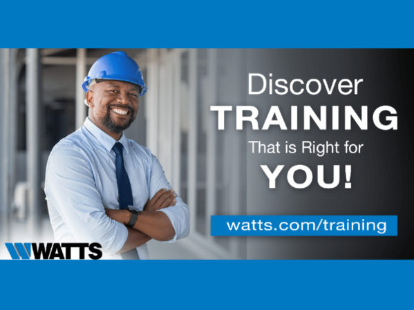 新的Watts.com内容聚焦行业领先的培训。jpg