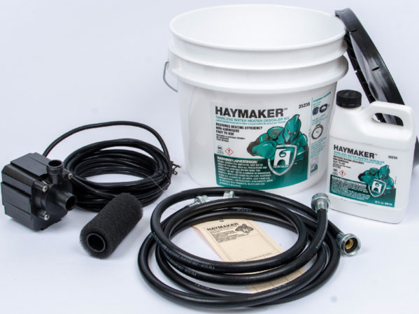 Oatey赫尔ules Haymaker Tankless Water Heater Descaler Kit 2